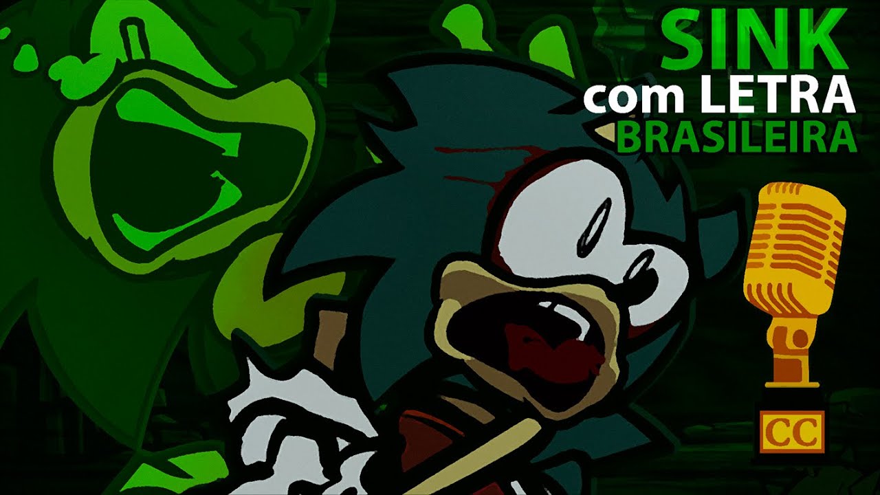 ◆ SINK / PROFUNDEZAS ◆ Vs. DROWNING SONIC do MOD BELOW THE DEPTHS DUBLADO de FNF | MÚSICA