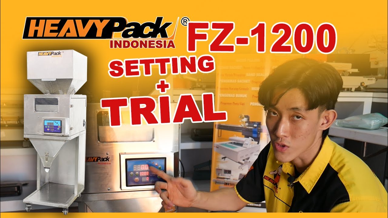 FZ-1200 FULL SETTING + TRIAL MESIN WEIGHER YANG AKURAT DAN MUMPUNI
