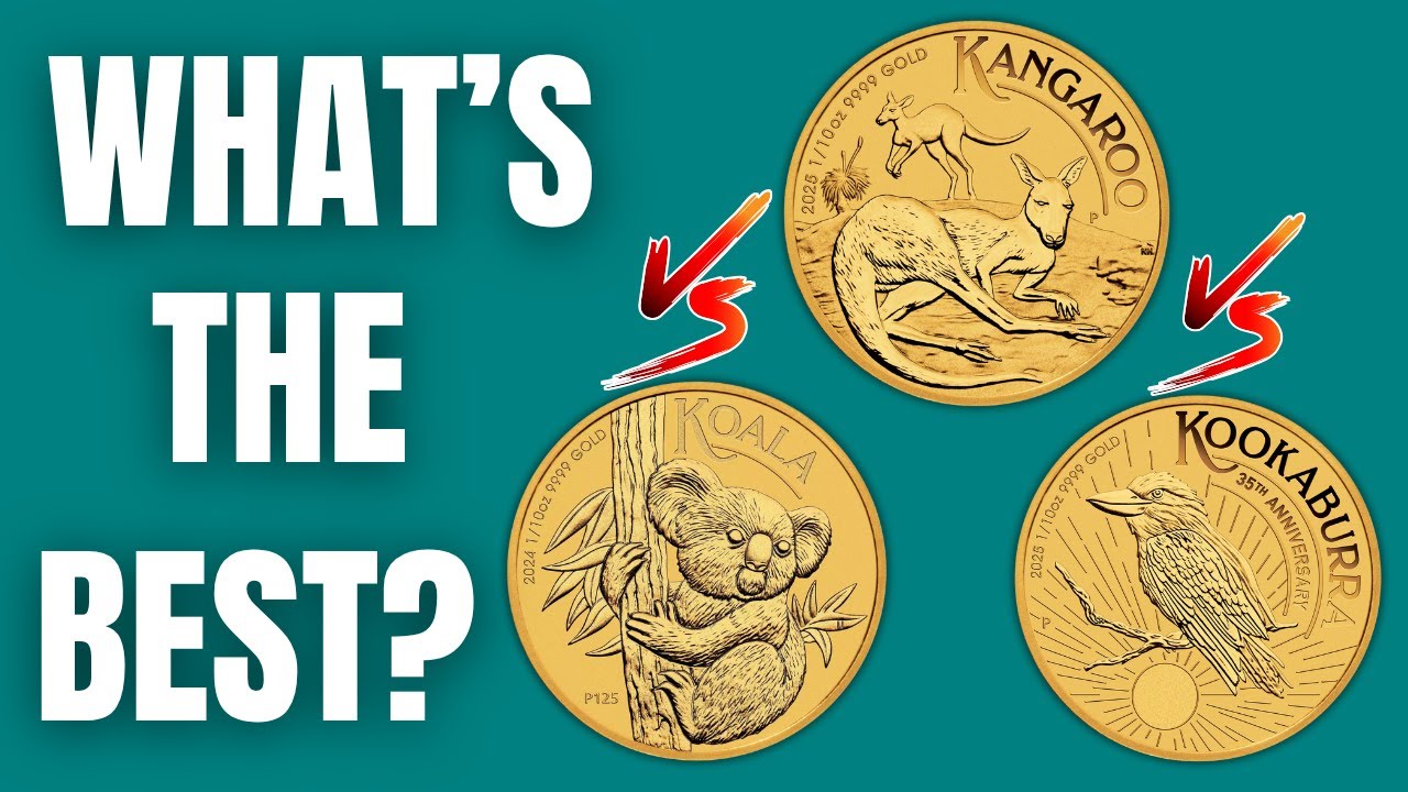 What's the Perth Mint's BEST GOLD? Kangaroo, Koala or Kookaburra?