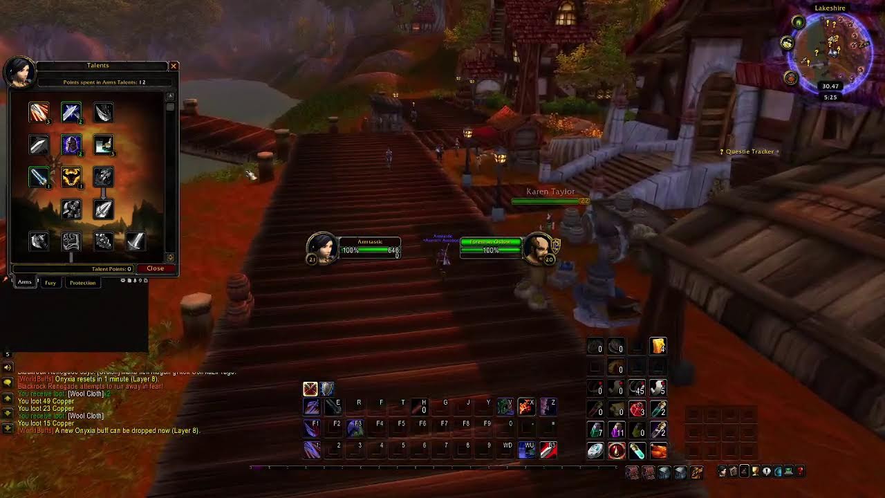 world of warcaft tbc classic leveling warrior