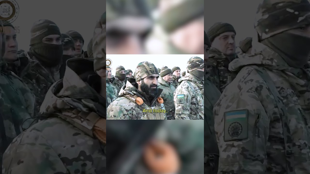Spetsnaz trained Chechen fighters prepare for war with Ukraine