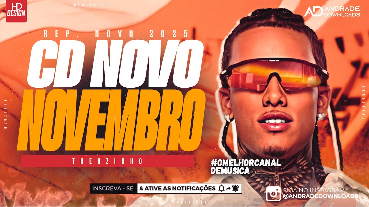 THEUZINHO -  NOVEMBRO 2025 | MÚSICAS NOVAS (PAREDÃO)  -  @AndradeDownloads