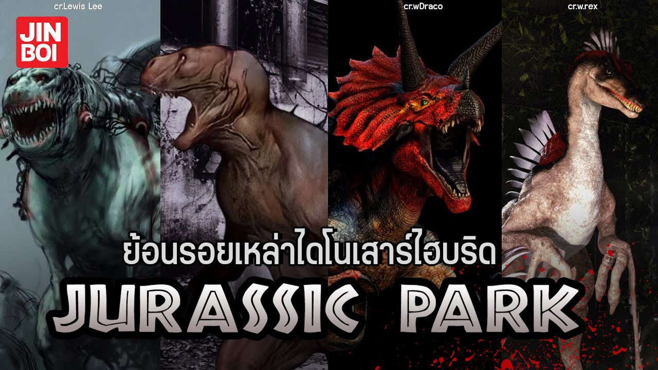 ย้อนรอยเหล่าไดโนเสาร์ไฮบริด ผู้มาก่อนการณ์จากจักรวาล Jurassic park