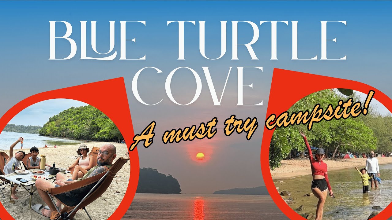 Blue Turtle Cove| GANDA NG SUNSET AT SUNRISE! LAKI DIN NG CAMPING GROUND | TENT PITCHING FEE ONLY!