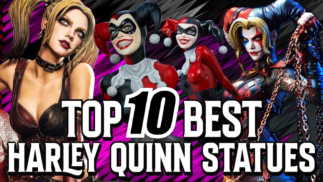 Top 10 BEST Harley Quinn Statues Of All Time!