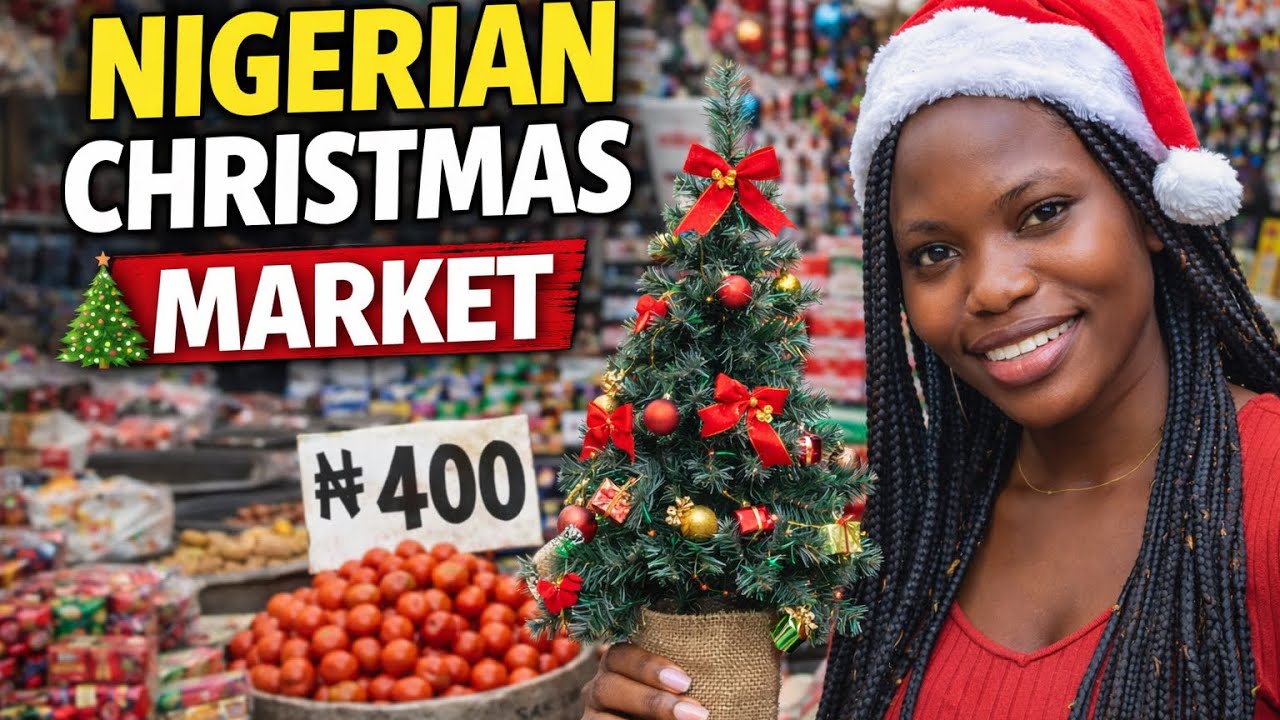 Christmas Day Market Shopping in Nigeria 🇳🇬 | Prices, Chaos & Hidden Gems #christmas #market 