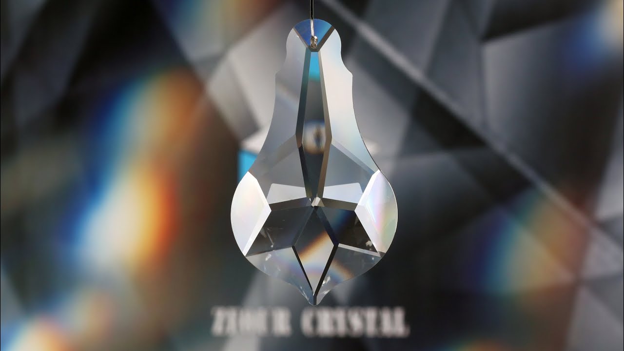 How to make a gourd shape glass pendant for crystal chandelier
