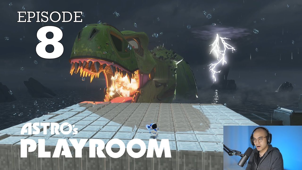 knify Plays Astro's Playroom PS5 - Episode 8 T-Rex Tech Demo