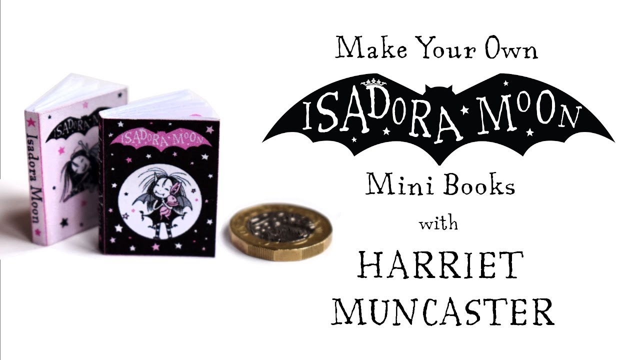 Make your own Isadora Moon Mini Books with Harriet Muncaster