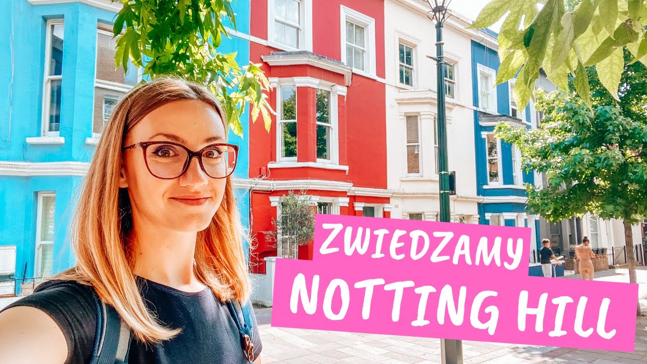 NOTTING HILL Londyn - Co warto zobaczyć?😊 // Spacer po najbardziej kolorowej dzielnicy w Londynie 💙