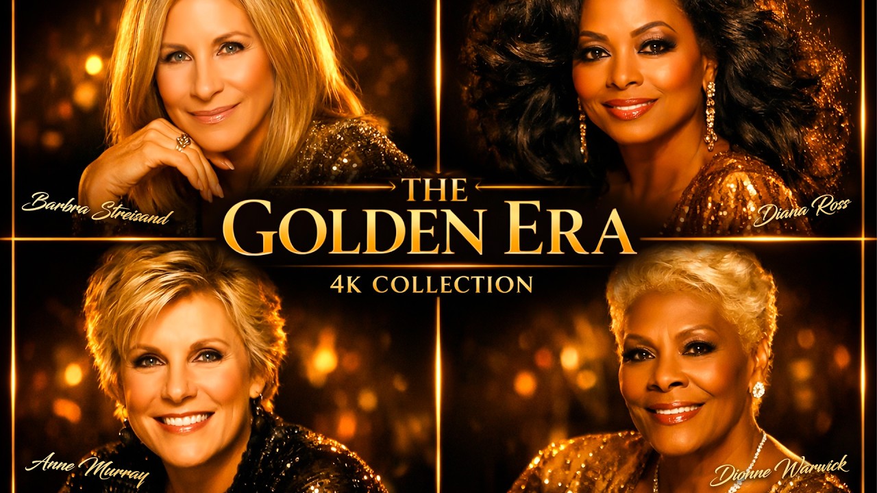 Anne Murray, Diana Ross, Barbra Streisand & Dionne Warwick 📀 Greatest Hits Collections [4K Playlist]