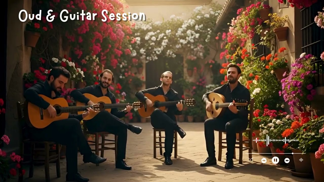 Calm Flamenco Guitar and Oud Music | Peaceful Spanish Ambience