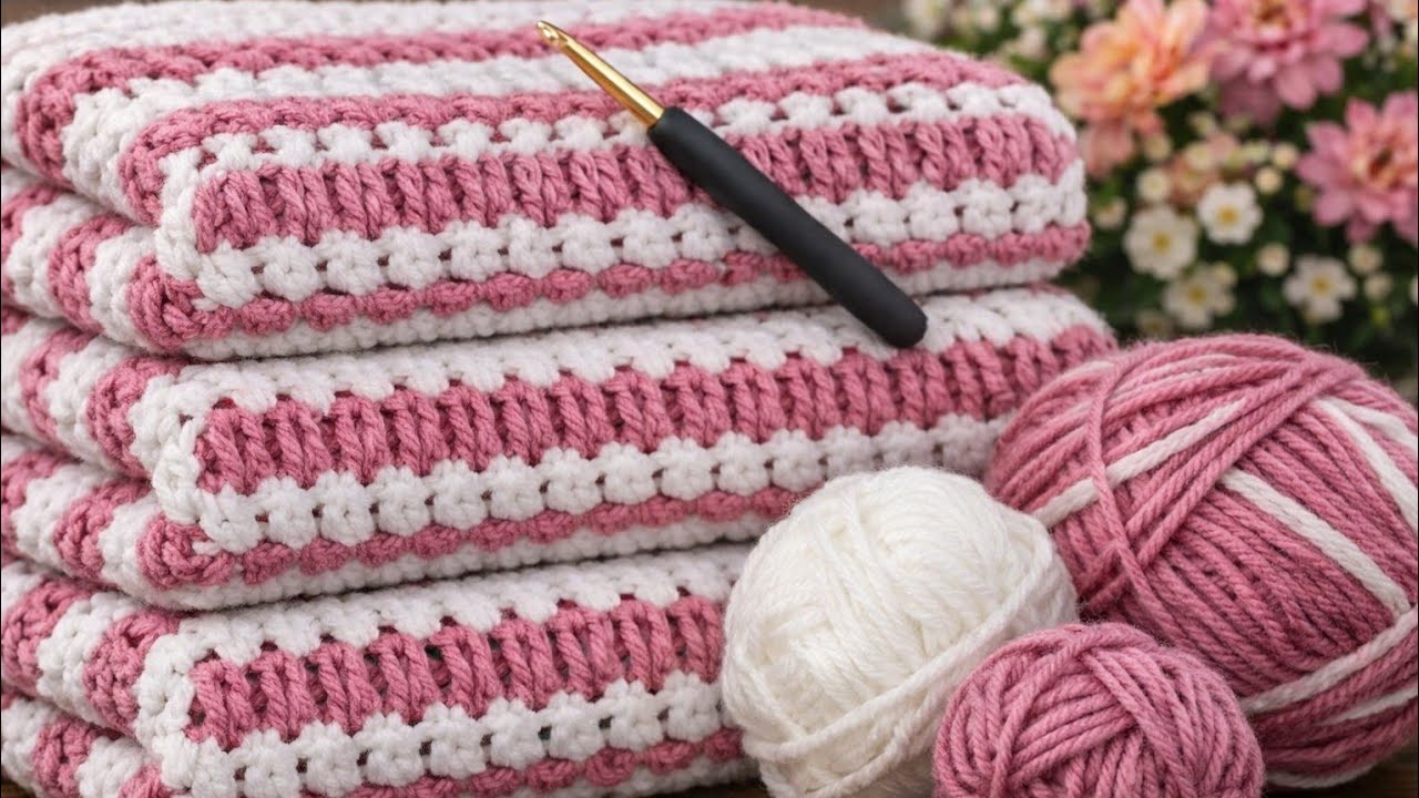 This Crochet Blanket Pattern Is Going Viral! Easy & Beautiful Crochet Tutorial