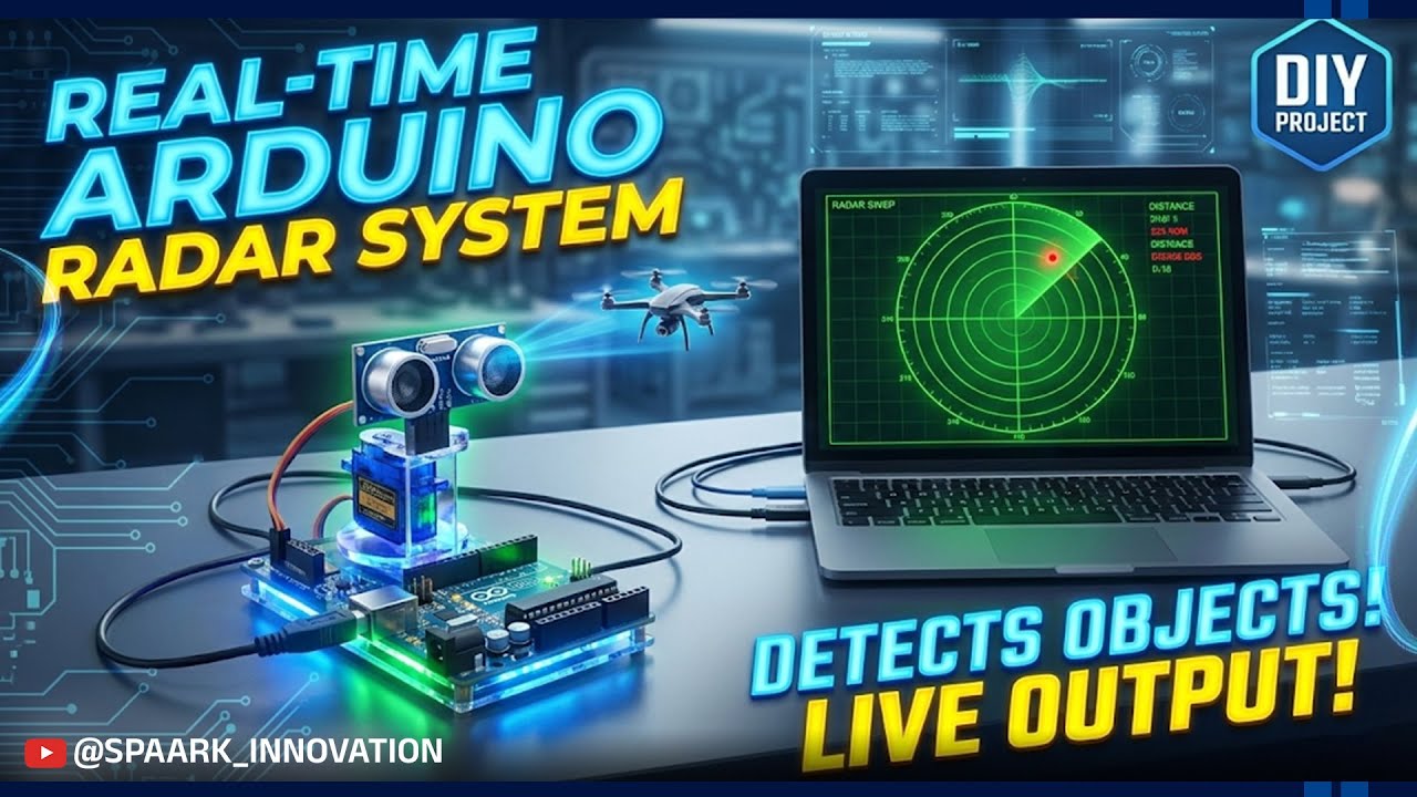 Arduino Radar System using an Ultrasonic Sensor