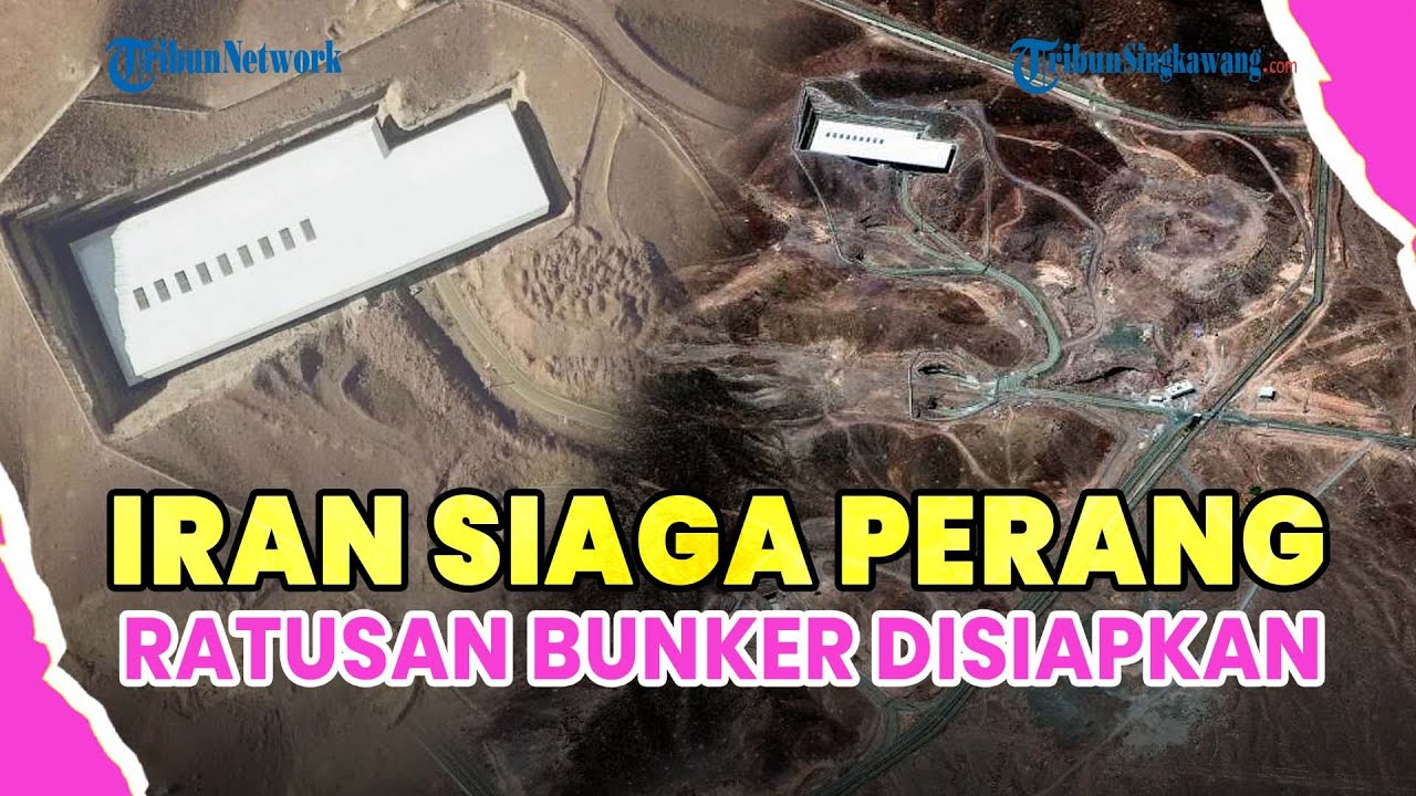 ®️🔴 IRAN SIAGA PERANG❗RATUSAN BUNKER BAWAH TANAH DISIAPKAN SAAT ANCAMAN SERANGAN AS KIAN MENGUAT