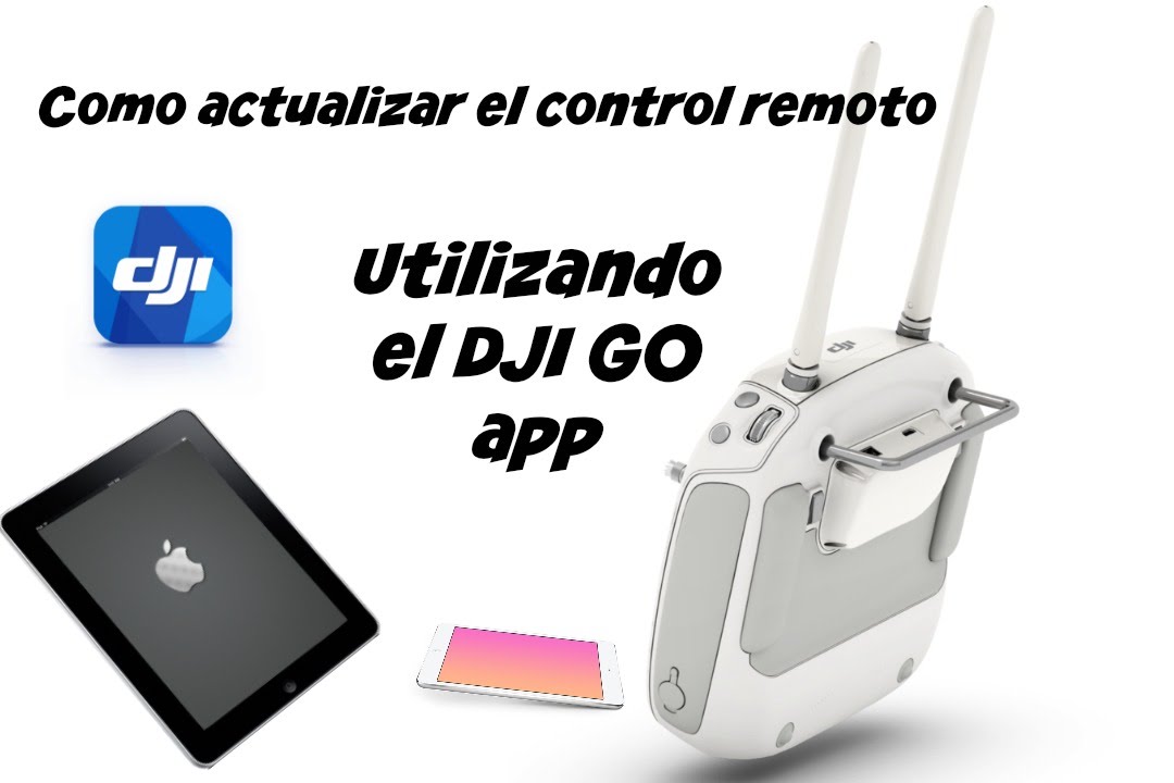DJI PHAMTON 3 COMO ACTUALIZAR el Control Remoto utilizando el APP