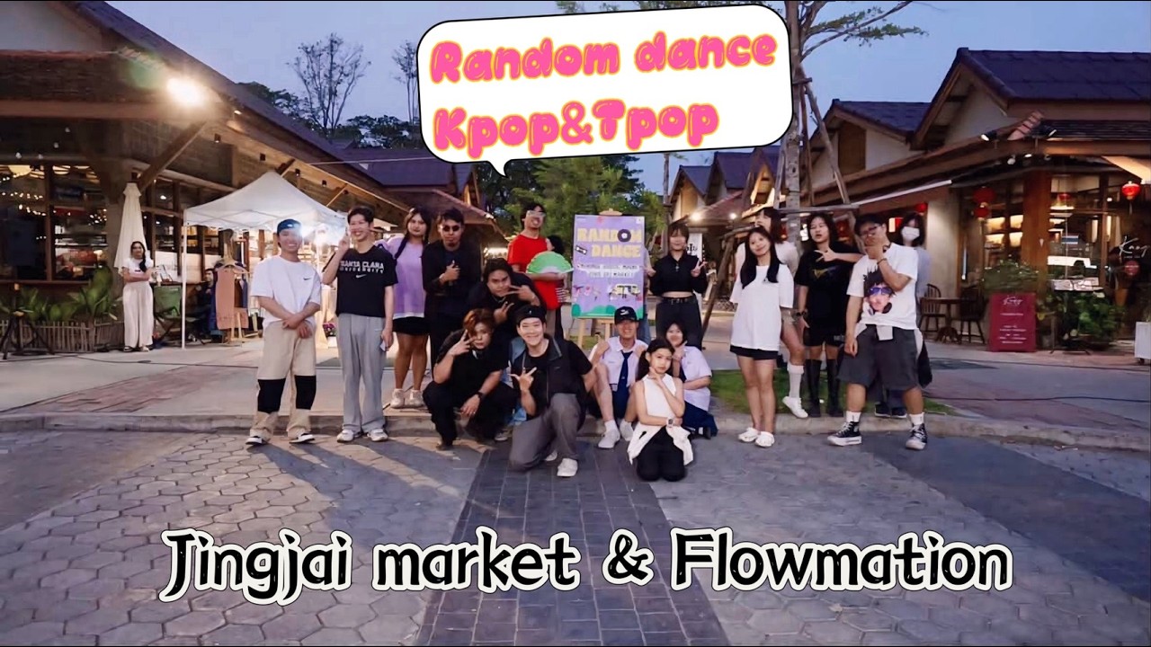 Random Dance K-pop & T-pop 20/02/26 @jingjaimarket1012,Chiang Mai, Thailand