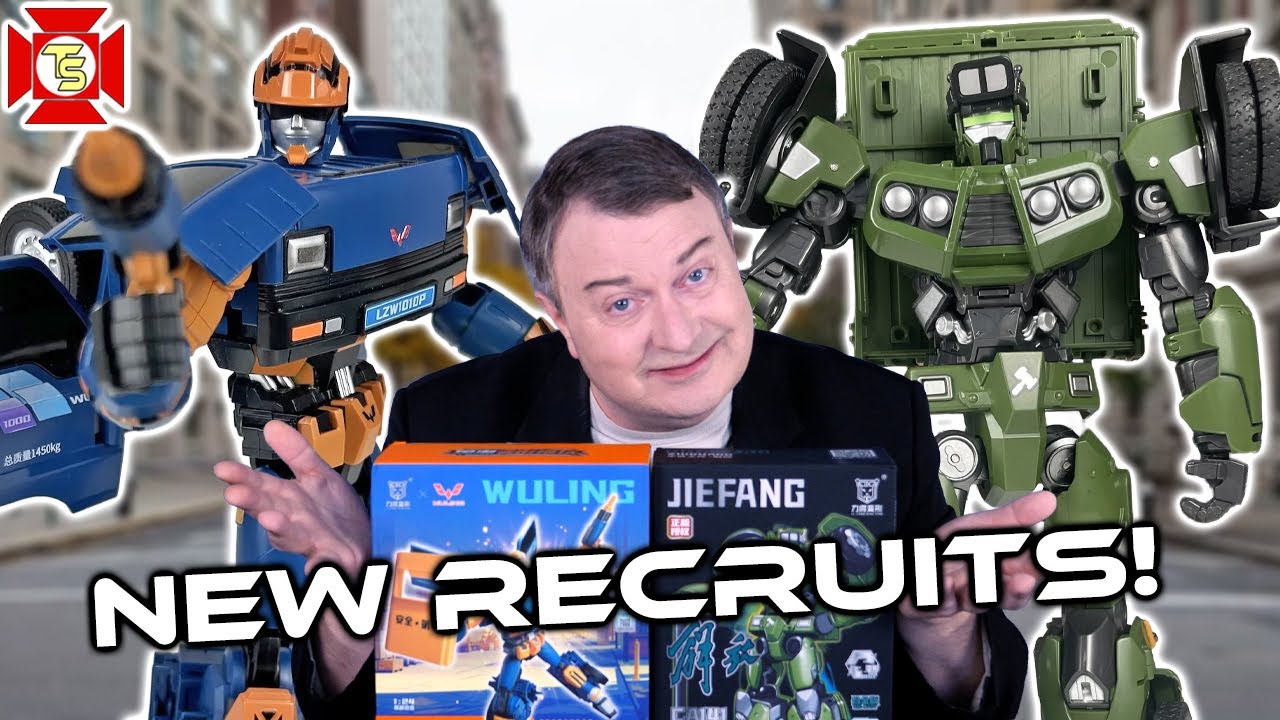 2 TRANSFORMABLE ROBOTS – New Transformer Recruits – Review