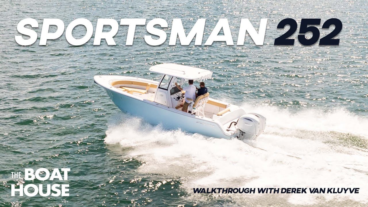 2025 252 Sportsman Center Console Walkthrough Video | BoatHouseH2o.com