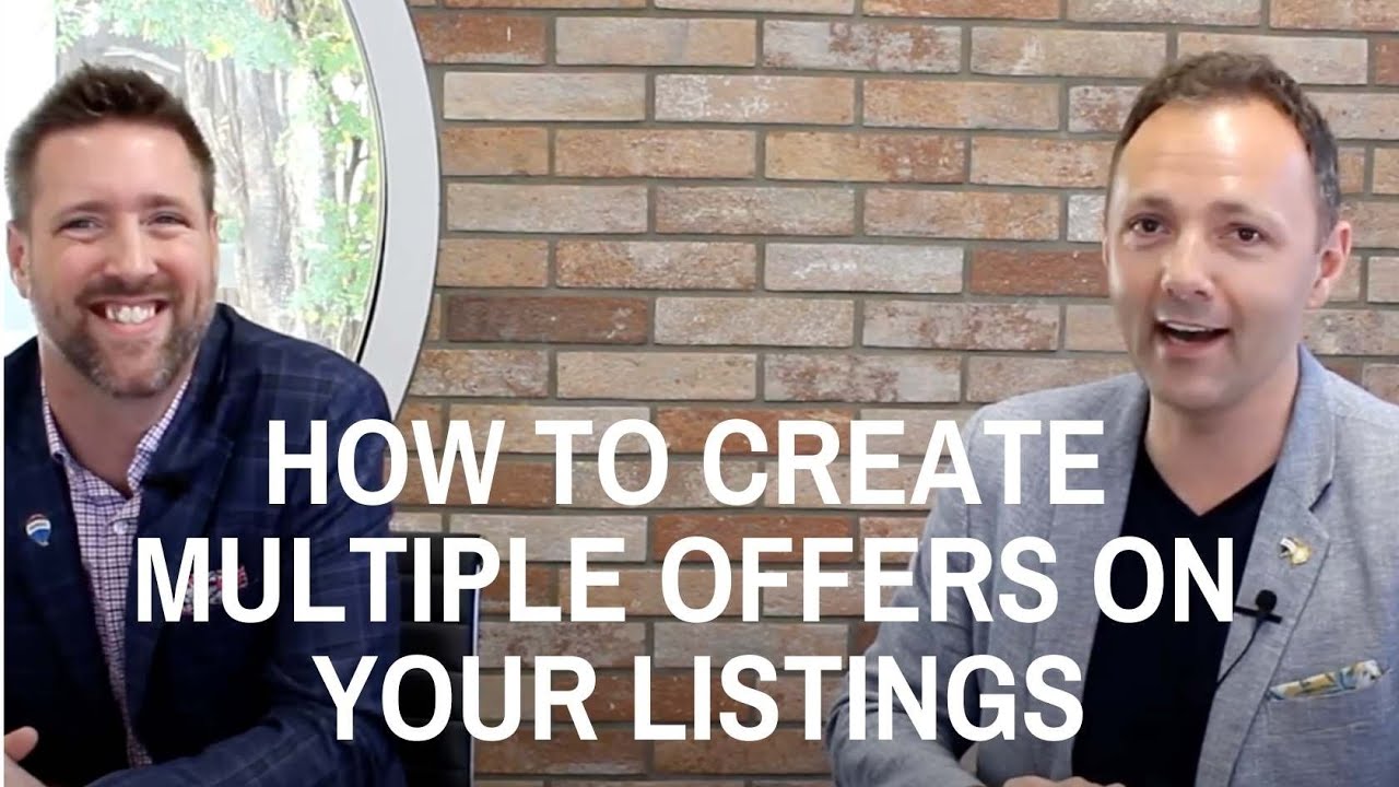 How to create Multiple Offers on my Listings | Real Estate Agent Training