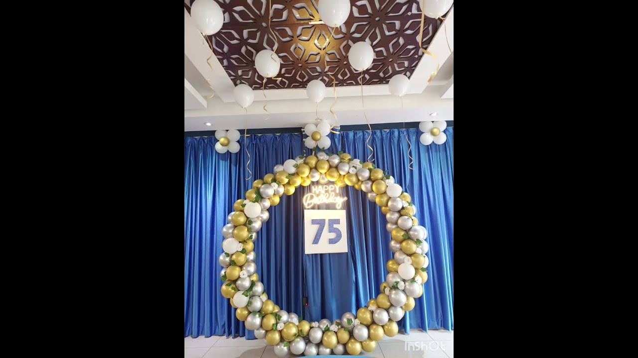 #75th birthday #bangalore #themedecoration #birthdaydecoration #birthdayparty #birthdaypartyideas