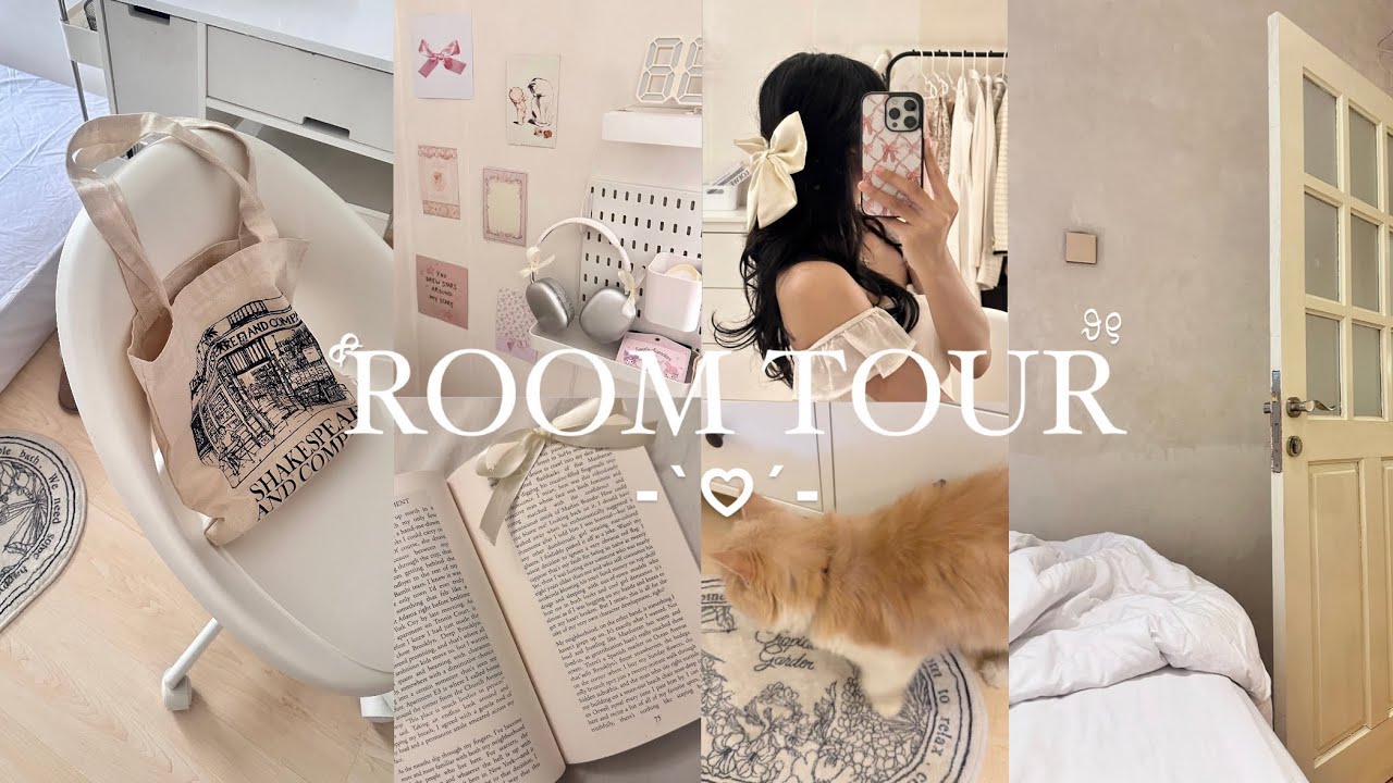 my aesthetic small room tour : indonesia ⋆𐙚₊˚⊹