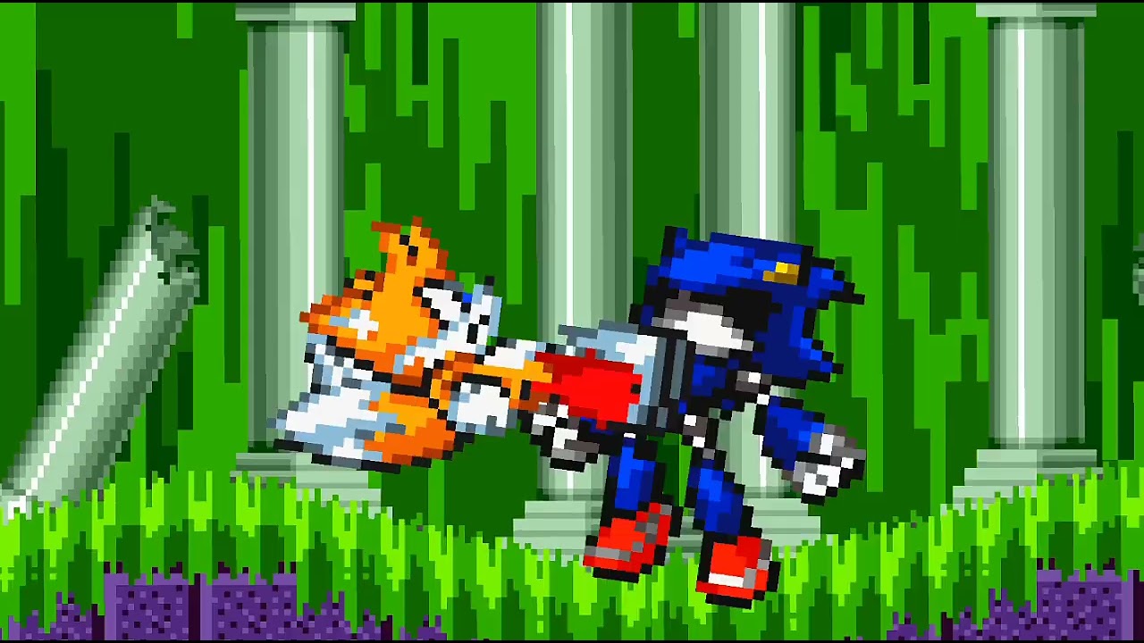 Tails fights back (Sprite animation)