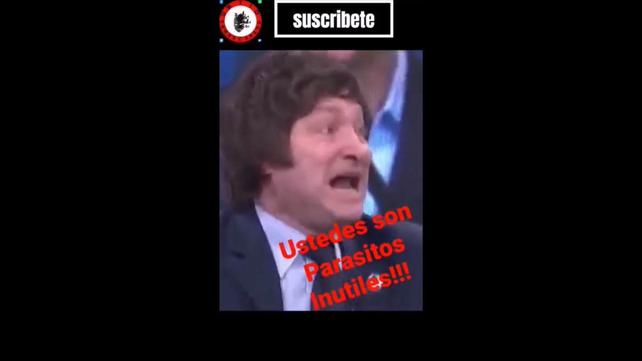 javier milei los politicos son?... parasitos, chupasangre,inutiles.