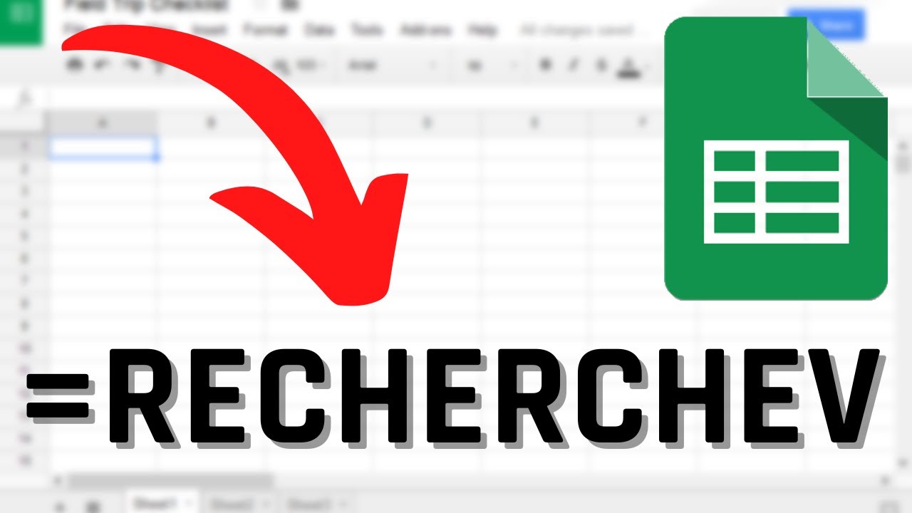 La fonction RECHERCHEV (VLOOKUP) - Google Sheets