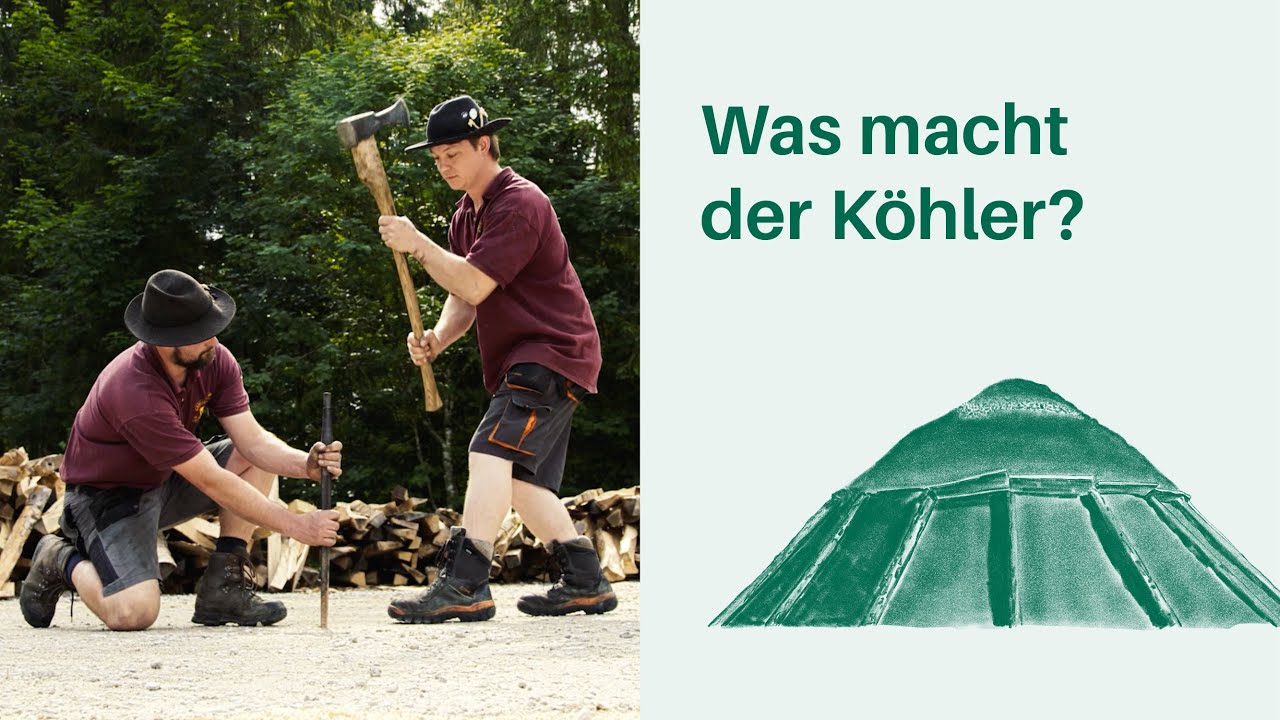 Was macht der Köhler? Arbeitsplatz Wald 🌳🌲 I Berufe in Wald & Forstwirtschaft