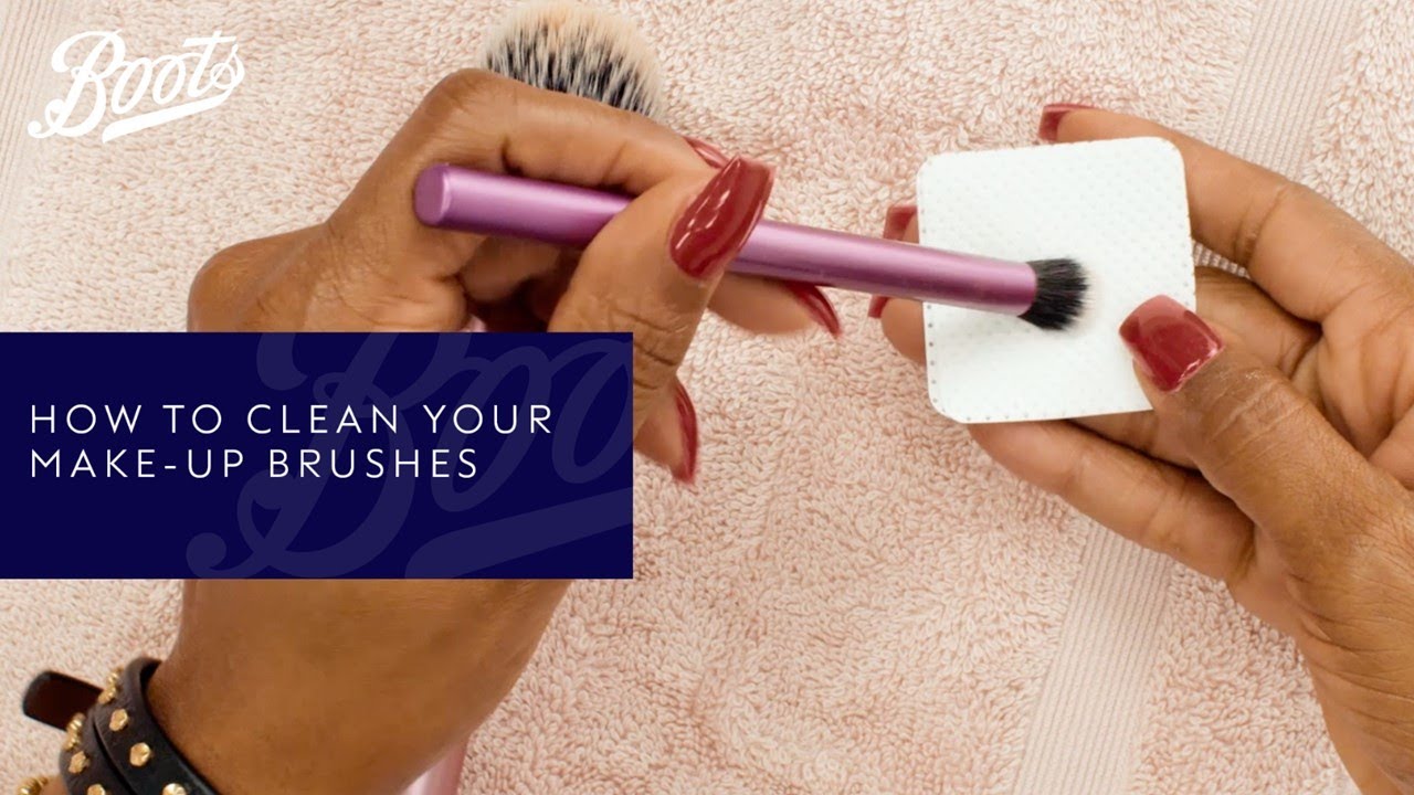 How To Clean Your Make-up Brushes Properly | Make-up Tutorial | Boots Beauty | Boots UK