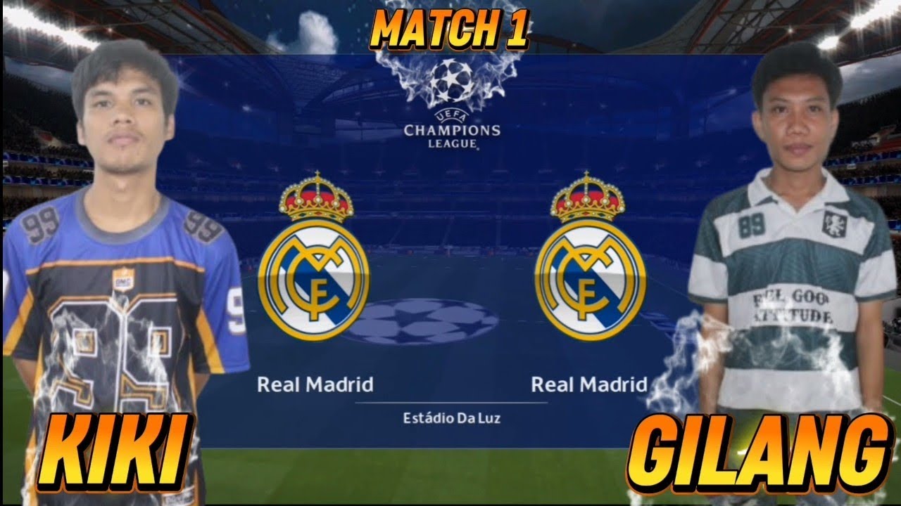KIKI VS GILANG Турнир квалификации Европейской лиги, 5 сезон, PES GEMBOK PATCH, матч 1
