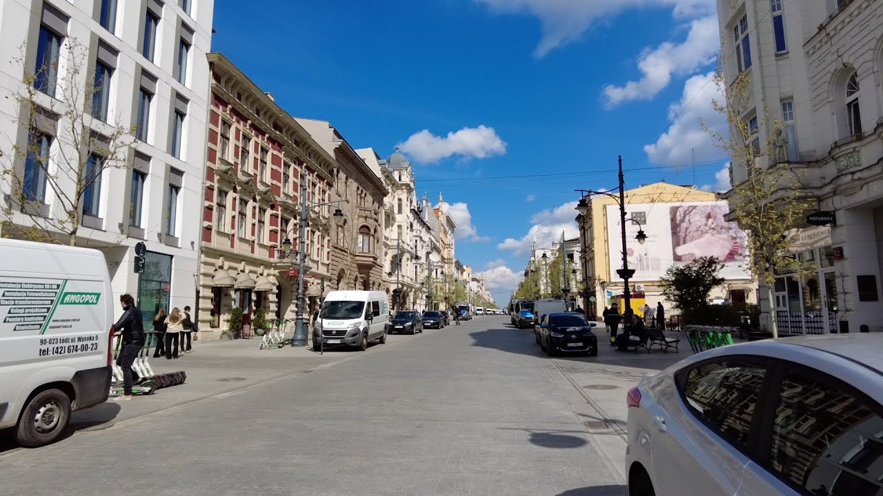 Piotrkowska Street in Lodz: Where History Meets Modernity