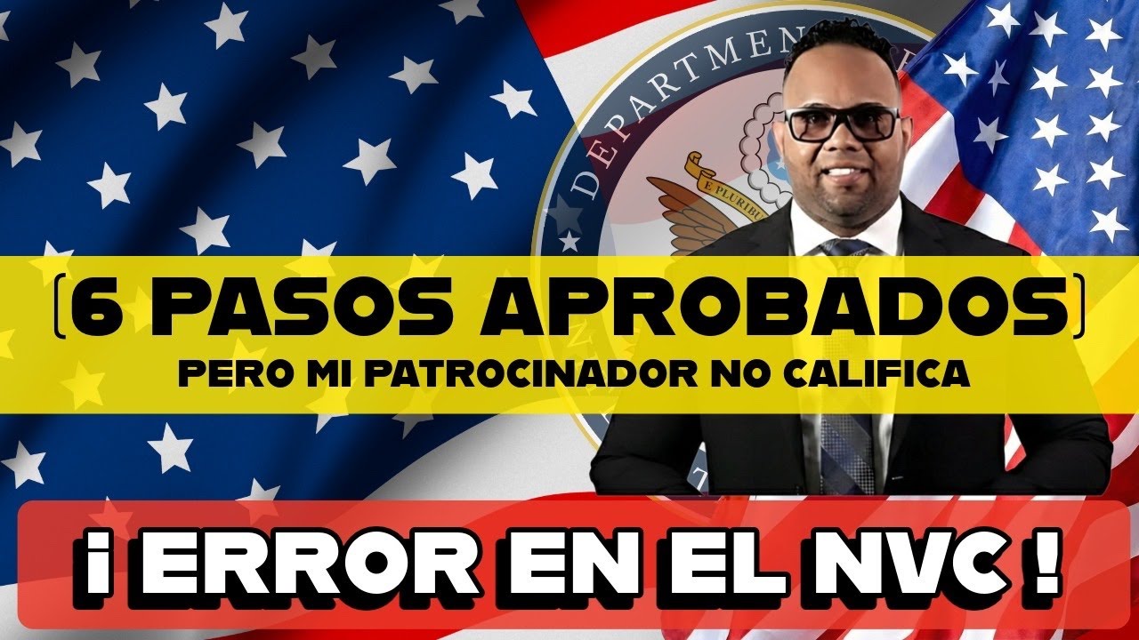 ULTIMA HORA. ¡ERROR EN EL NVC! 🚨 6 Pasos Aprobados PERO Piden Patrocinador (¿Qué Significa?)