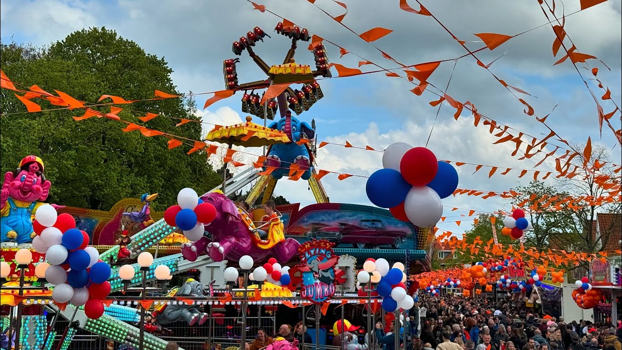Kermis Haarlem 2024 Koningsdag Zaanenlaan