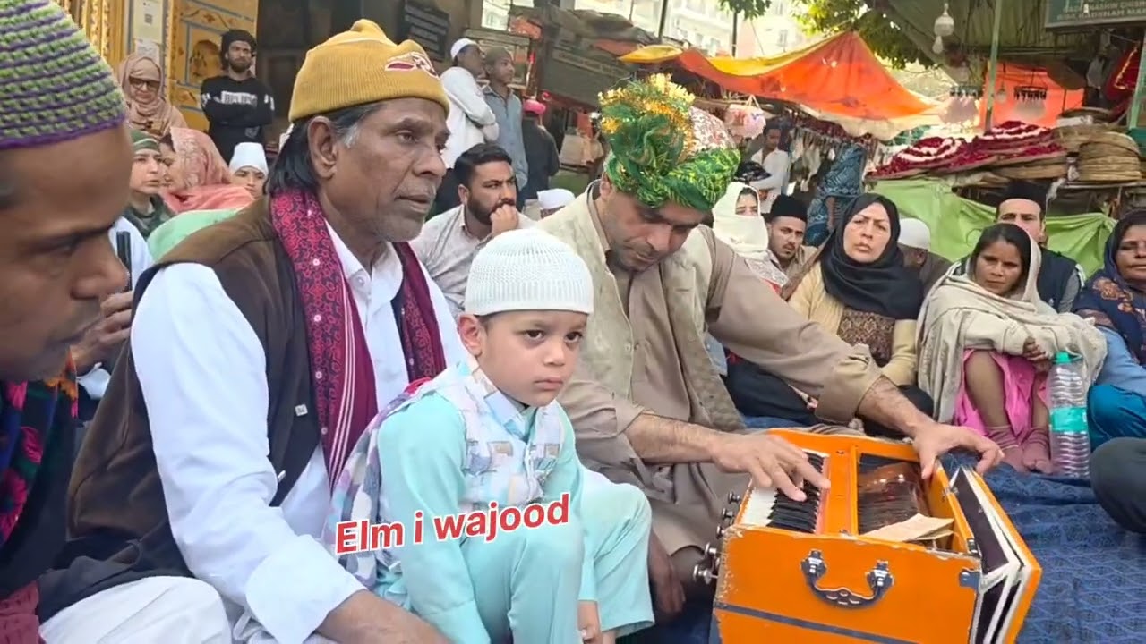 Kalami zahoor parry Rh. by faroz ah. shah at Ajmeer shareef Rec. by bhat shabir #elmiwajood 