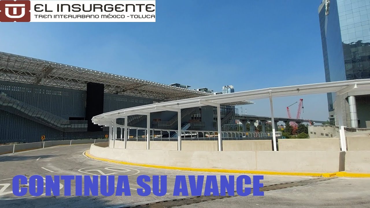 Así Avanza el TREN INTERURBANO MÉXICO TOLUCA CDMX - Avance de Obra TREN EL INSURGENTE Nov 2024