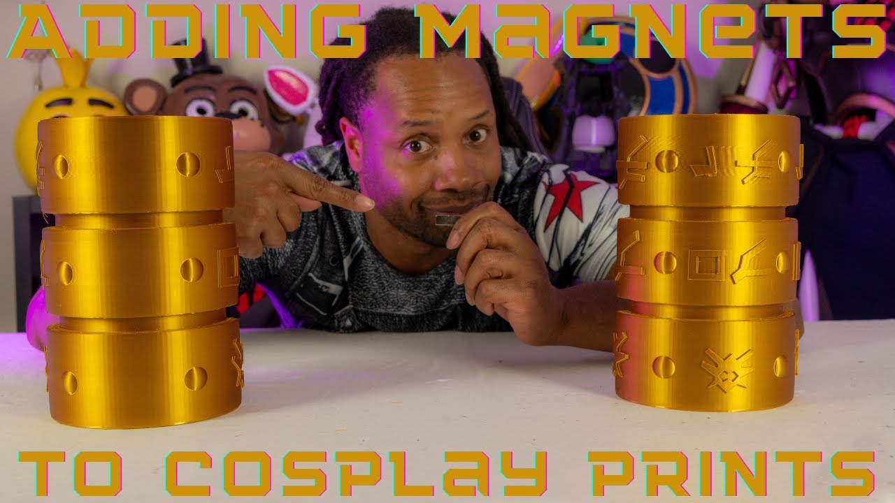 How To Add Magnets To Your 3D-Printed Cosplay Props
