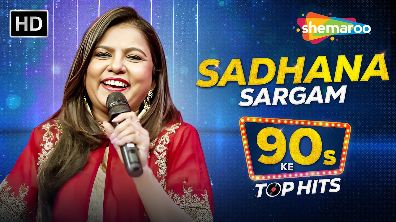 Sadhana Sargam 90s Top Hits | Best of Sadhana Sargam | Bollywood Romantic Songs | 90s Love Songs