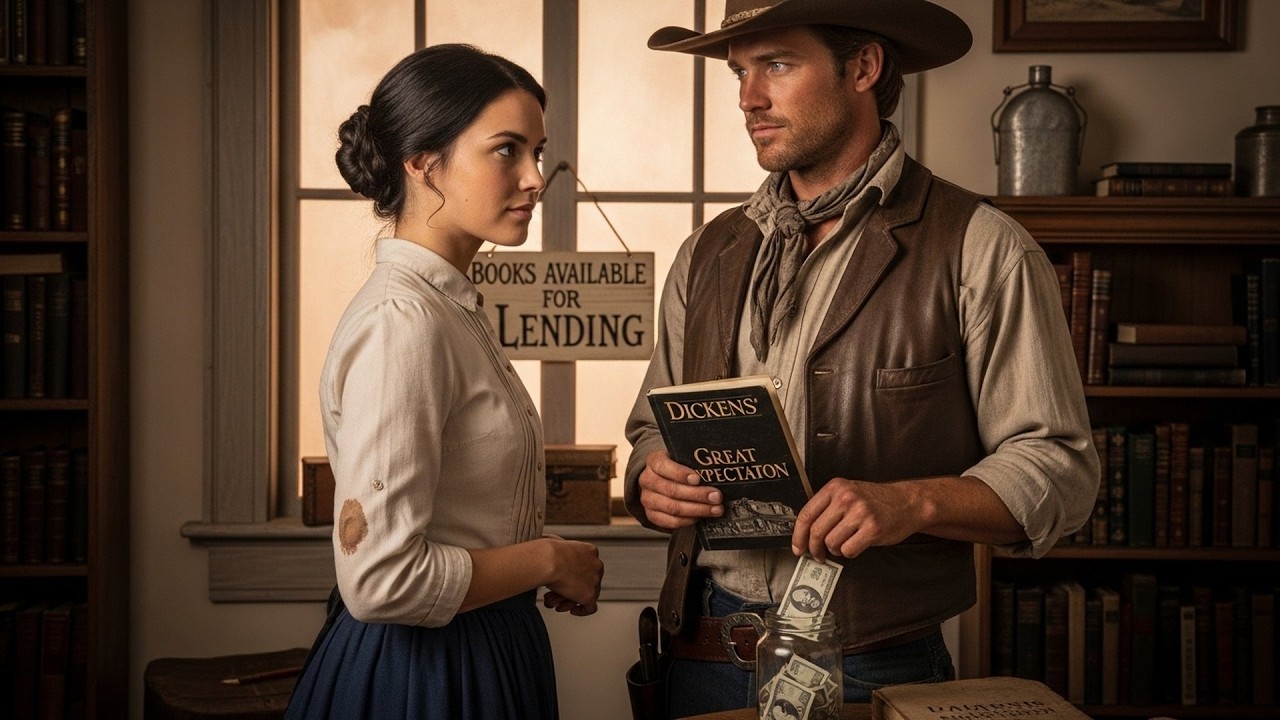 She Opened A Lending Library From Her Home, The Cowboy Borrowed Books Just To See Her
