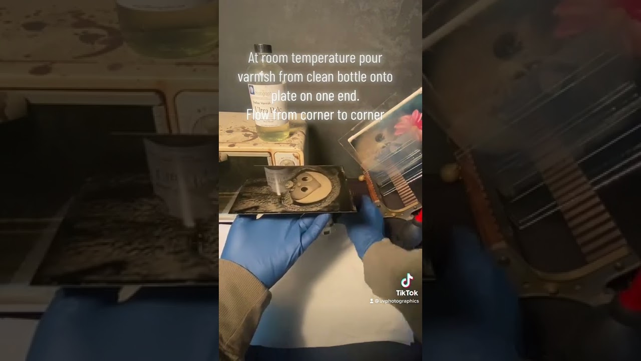 How to Tintype Part 3 Varnishing