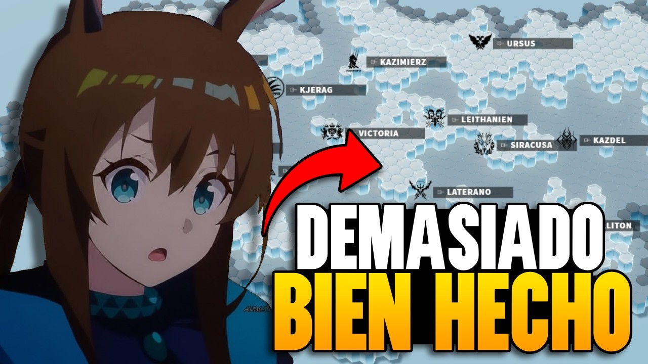 La construccion de mundo de arknights es una LOCURA