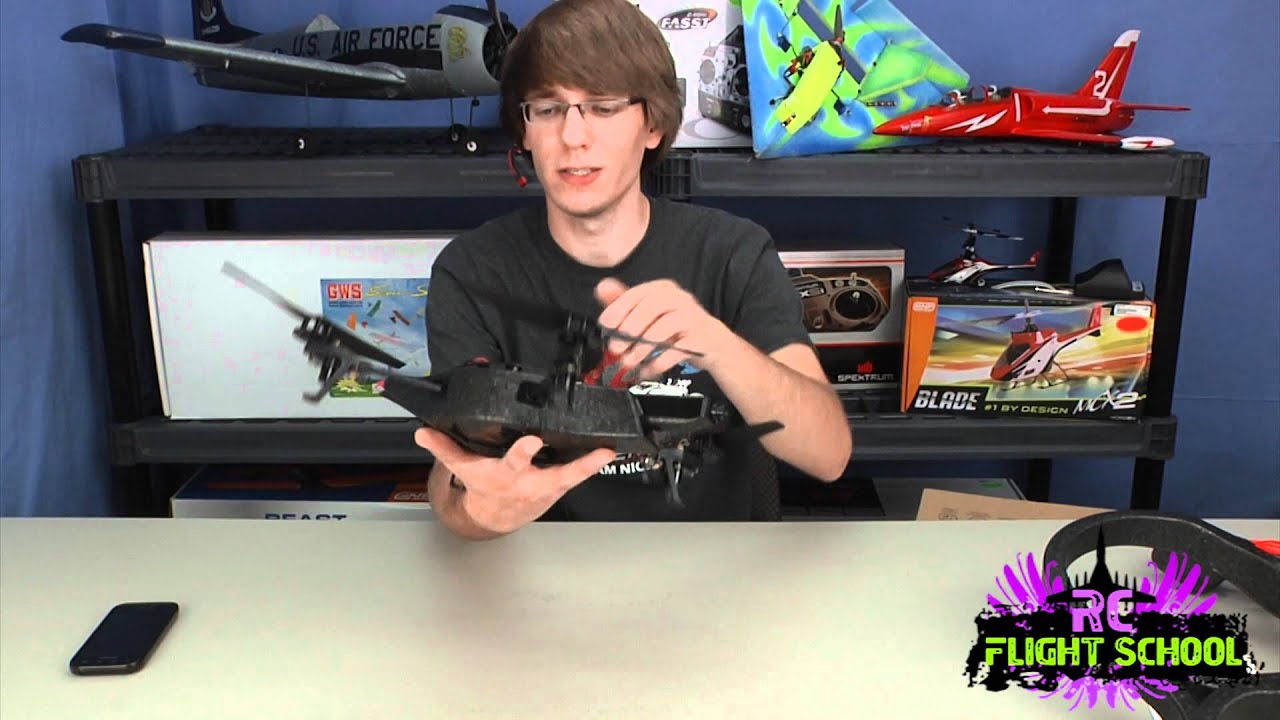 Parrot AR.Drone Quadricopter Unboxing & First Review