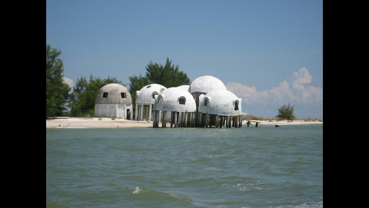 Cape Romano's Dome Home after Hurricane Irma