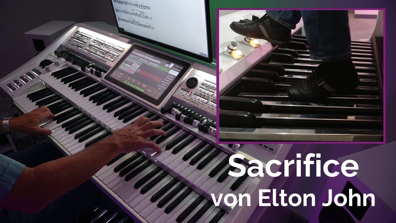 Sacrifice von Elton John auf der Wersi OAX 800