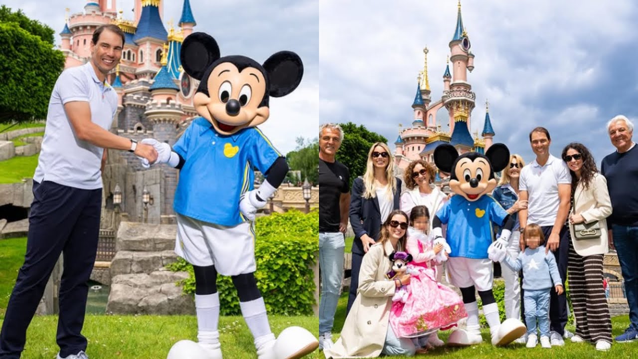 Tennis - Rafael Nadal at Disneyland Paris : 
