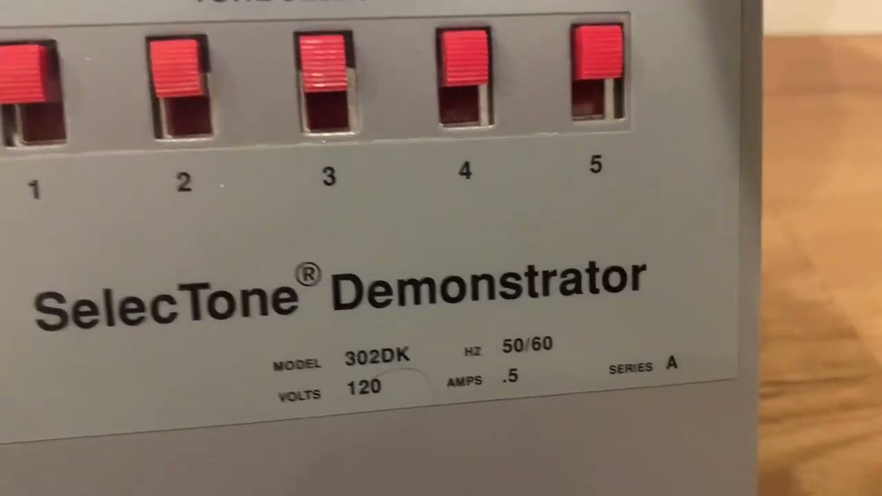 Federal Signal SelecTone 302DK - All Signals