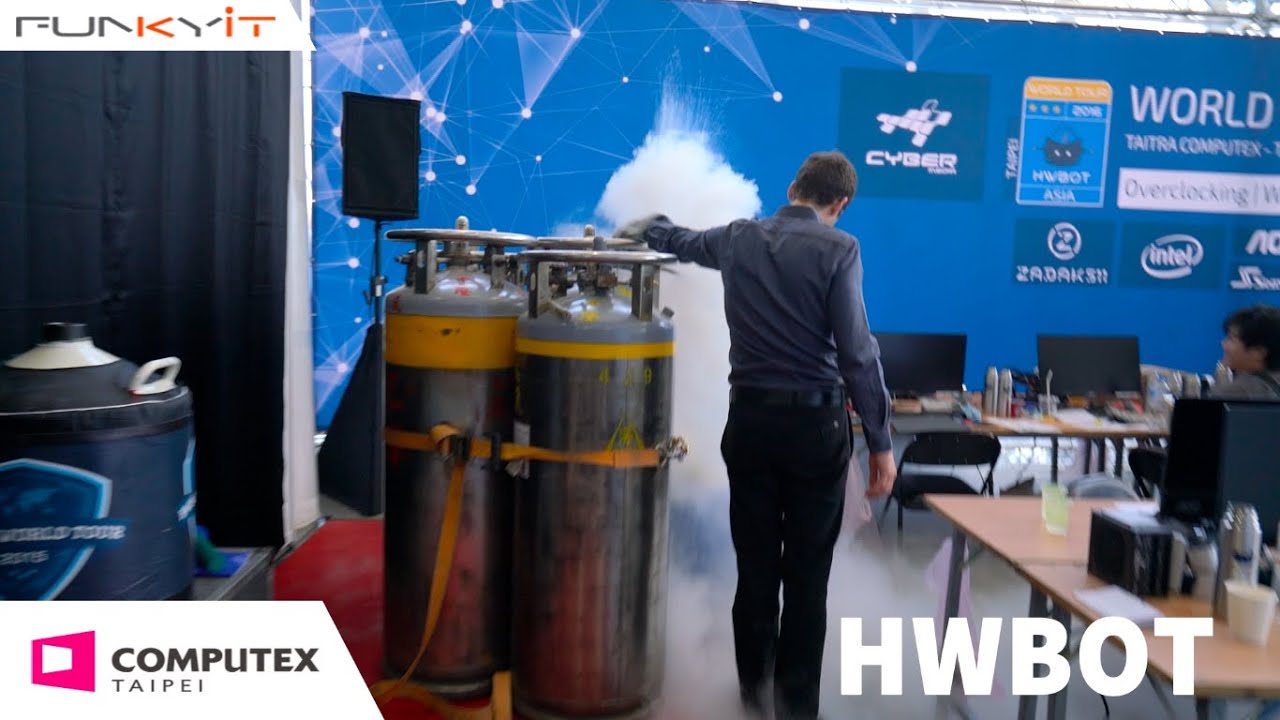 HWBOT Overclocking World Tour 2016 - Computex 2016 with Funkykit.com