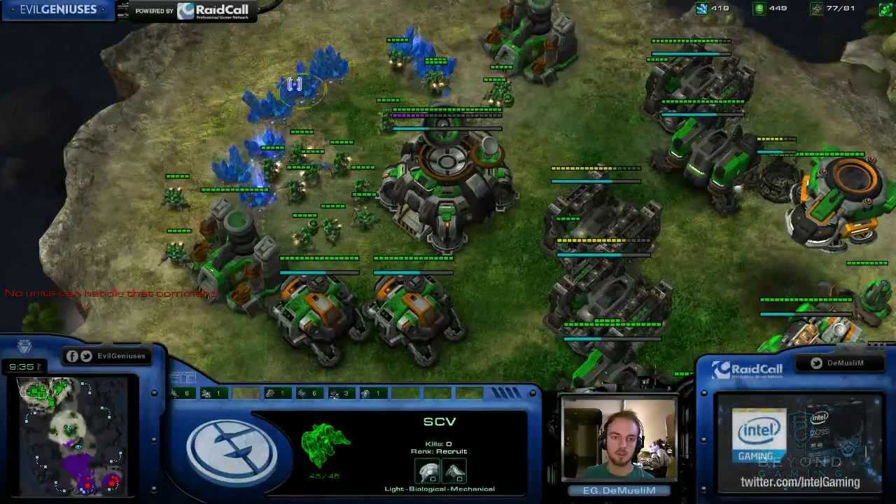 EG.DeMusliM - Devil Terran - streaming NA Ladder %)