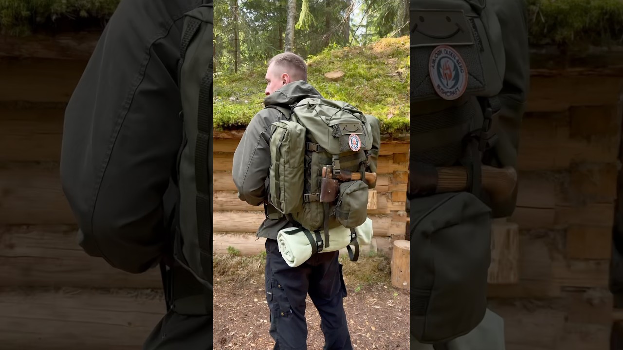 My new Savotta Kantamus 40L Backpack 🤠🌲#bushcraft